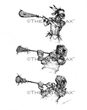 This is a cool evolution of lacrosse from Native Americans, to the 70 ...