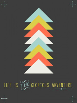 Abstract Art Poster, Inspirational Quote, Triangles Poster, Chalkboard ...