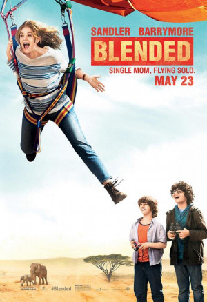 BLENDED Poster Featuring @AdamSandler And @DrewBarrymore