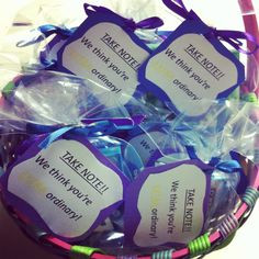 Teacher Appreciation Week - Extra gum pack w/ cute saying made for the ...