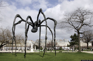 is the birthday of French-American artist, Louise Josephine Bourgeois ...