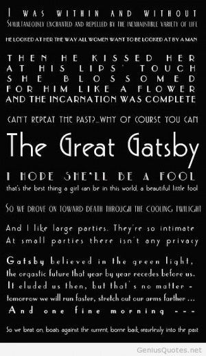 The Great Gatsby quotes