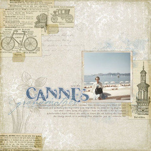 cannes-grandmother scrapbook a place special to an ancestor