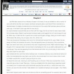 Friends Forever - Chapter 1. J ack Merridew stared at the small piece ...