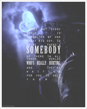 Kingdom Hearts (WOW.... I love this quote..... T_T ... | Say it, gir ...
