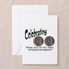 Double Nickels Greeting Cards