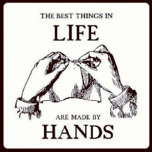 ... garment trade and last time I looked I'm not a machine (yes I knit