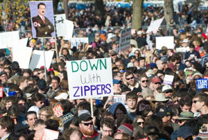 Some of the Funniest Protest Signs