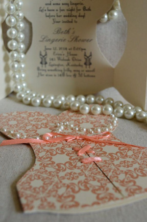 Bachelorette Party Corset Invitations is a part of Simply Done ...