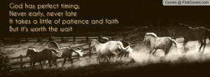 Horses Quote cover