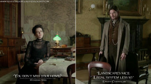 ... Legal system less so. Vanessa Ives Quotes, Ethan Chandler Quotes