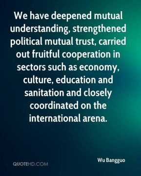 We have deepened mutual understanding, strengthened political mutual ...