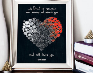 ... all about you and still loves you, Elbert Hubbard, Valentines gift