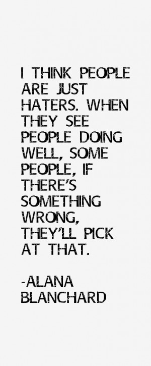 Return To All Alana Blanchard Quotes