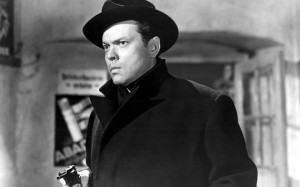 ... he improvised for his character Harry Lime in the Third Man (1949