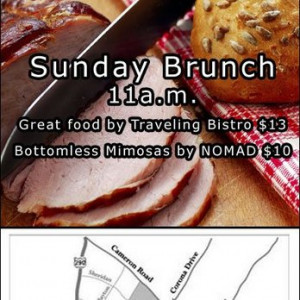 ... Bistro - Austin, TX, United States. Nomad Bar's Sunday brunch flyer