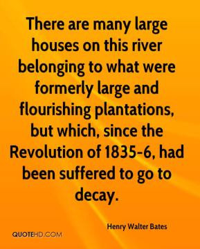 There are many large houses on this river belonging to what were ...