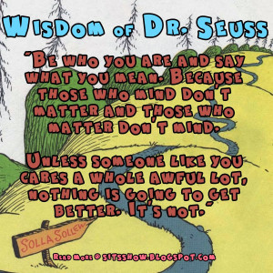 Happy Birthday to Dr. Seuss, and thank you for sharing your incredible ...