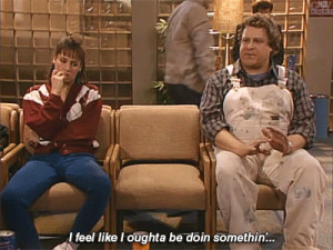 ... fashion #can't wait #waiting #work #lauri metcalf #john goodman