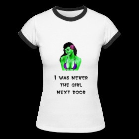 Zombie Bettie Page Quote Tee