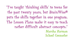 The BrainWise Method > Part I > Part II > Teaching Aids