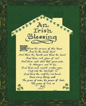 Irish Wedding Blessing Framed – Creative Irish Gifts | Authentic