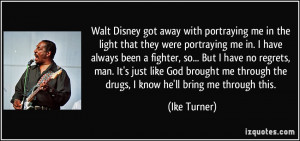Walt Disney got away with portraying me in the light that they were ...