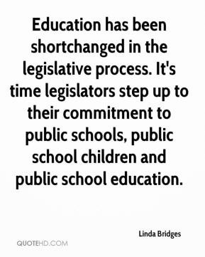 Education has been shortchanged in the legislative process. It's time ...