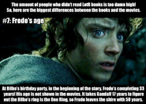 ... biggest differences between the Lord of the Rings books vs the movies
