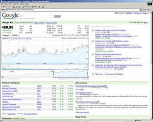 google get and look finance automatic google finance stock quote rss ...