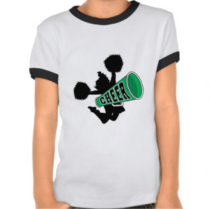 Cheer Cheering Cheerleading Tee Shirts from Zazzle.com