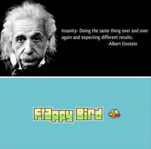 Albert Einstein, Insanity Definition