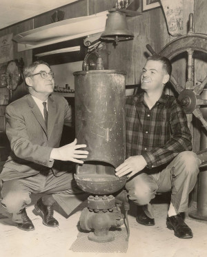 Dick McKay & Jim Vallentyne (l-r), Seattle, 1962,
