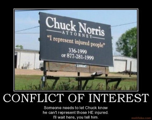 Conflict of interest