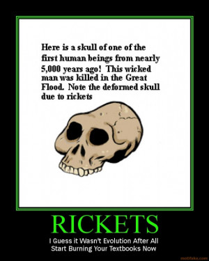 Rickets - demotivational poster