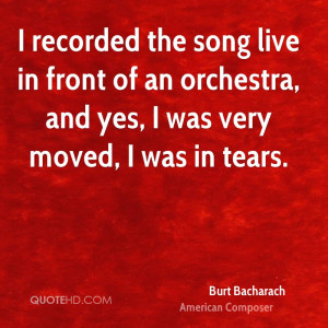 Burt Bacharach Quotes
