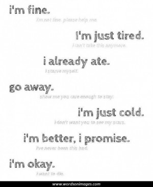 Inspirational Quotes About Self Harm