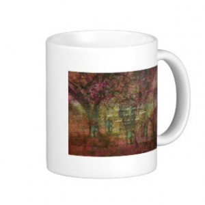 Inspirational Buddhist Quote with Dreamy painting Mug