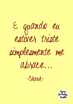 quotes Typography lyrics frases mpb Brazilian Music marcelo jeneci Pra ...