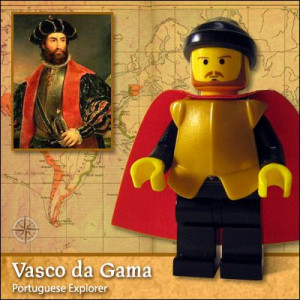 vasco da gama 30 Historical Figures Recreated in Lego