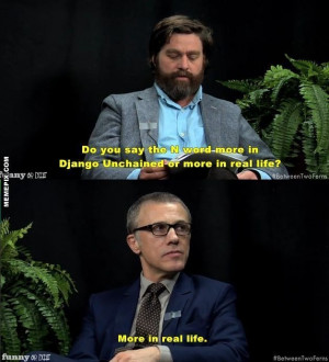 Christoph Waltz Interviewed By Zach Galifianakis On Between Two Ferns