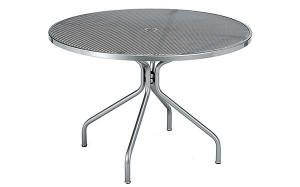 Camber Steel Mesh Tables