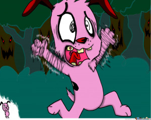 Courage The Cowardly Dog Funny Quotes Courage the cowardly dog funny