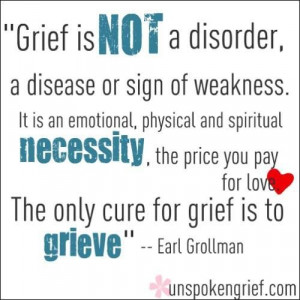 True story about grief