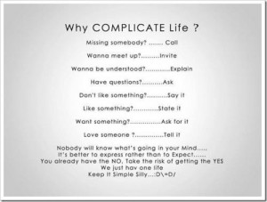 Complicated Quotes
