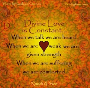 Divine Love Picture Quote