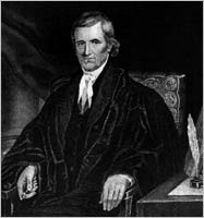 Chief Justice John Marshall Who Headed The Us Supreme Court From ...