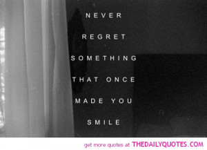Never Regret