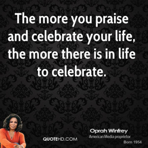 Famous Quotes About Celebrating Life