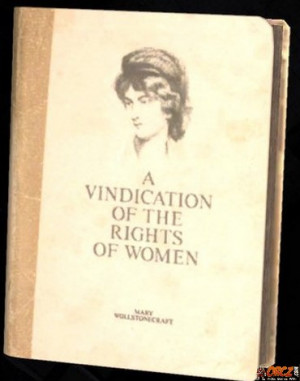 Vindication Of The Rights Of Women Book - a vindication of